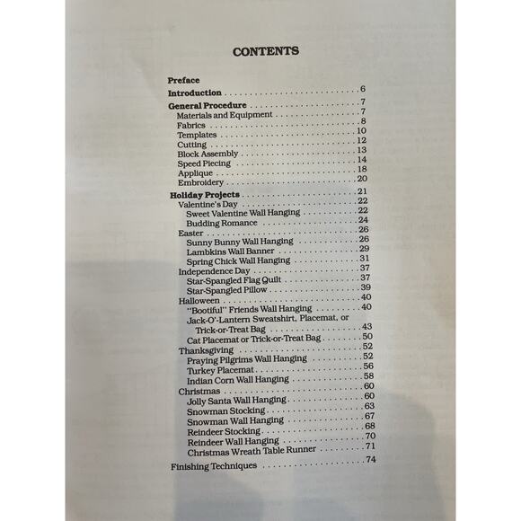 That Patchwork Place Holiday Happenings Quilt Pattern Book by Christal Carter - Picture 5 of 12